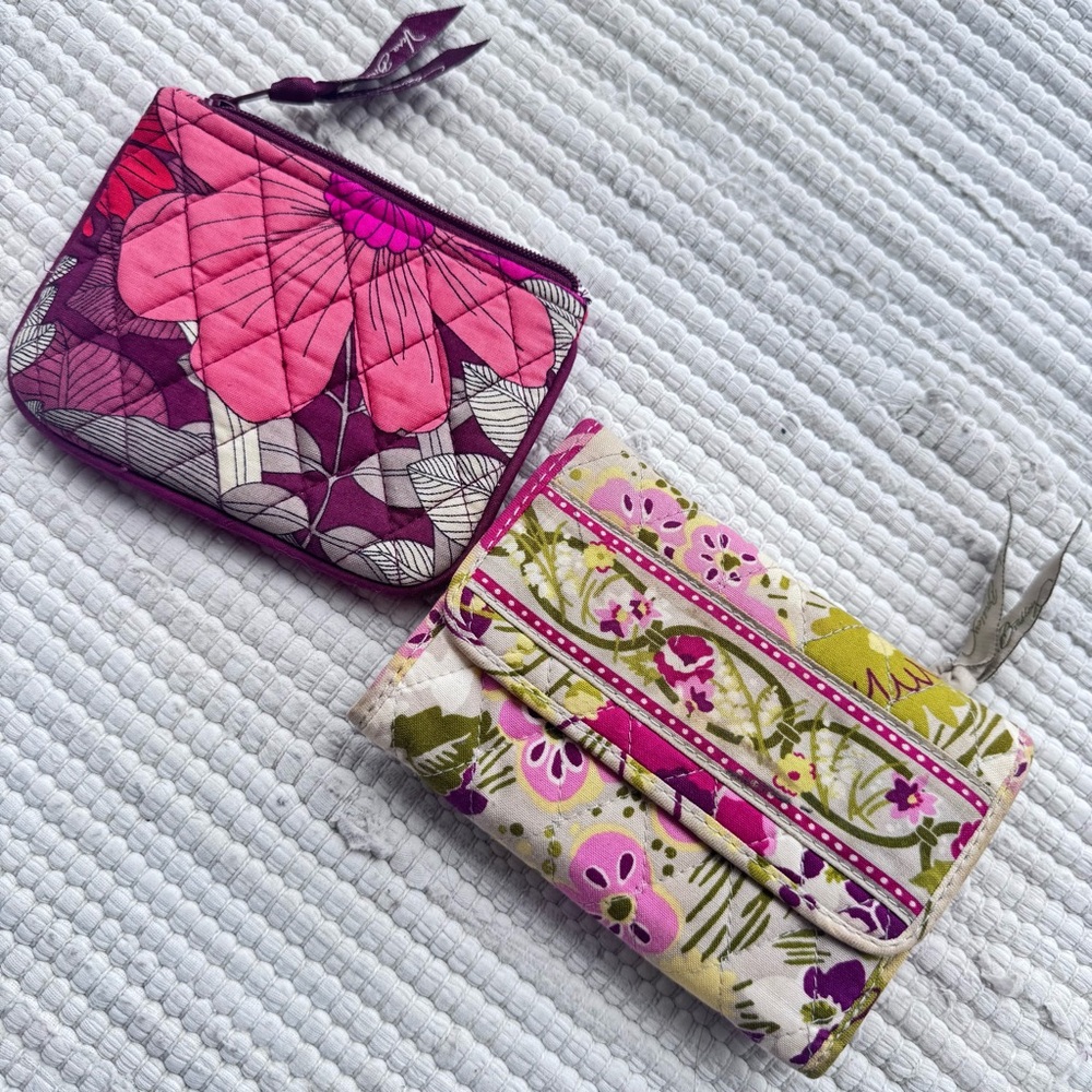 Vera Bradley Wallet and coin pouch